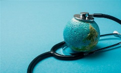 Global health original image Global health concept image