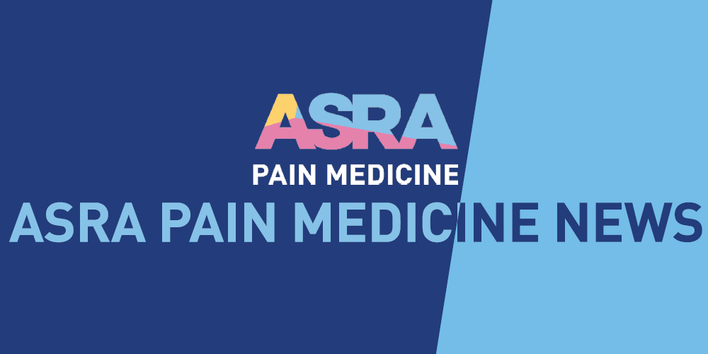 ASRA Pain Medicine News logo