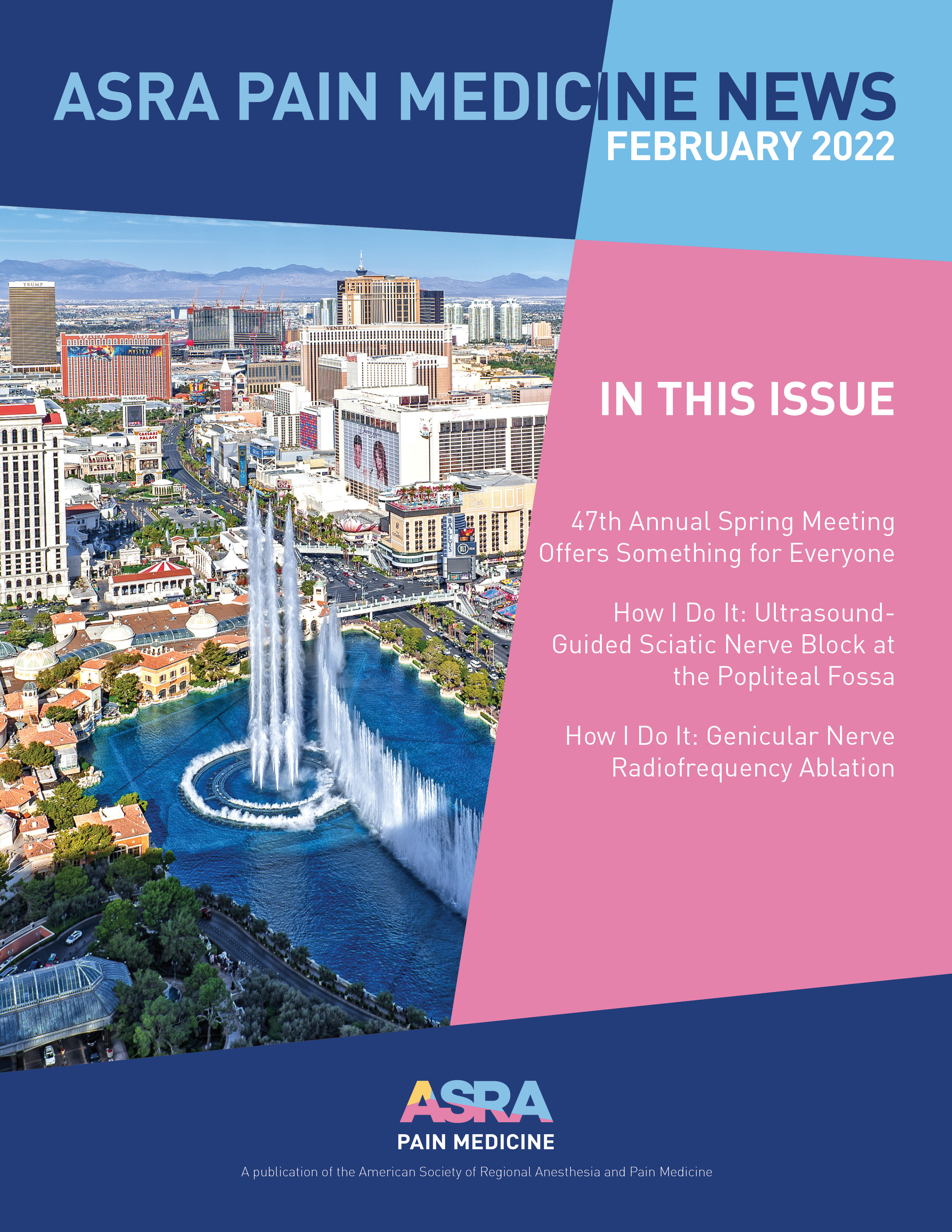 ASRA Pain Medicine News February 2022 Cover